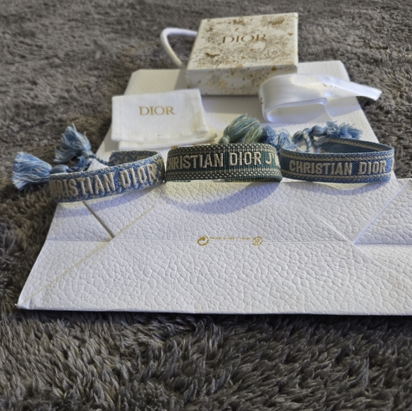 Christian Dior J'Adior Woven Friendship Bracelets Authentic Lot Of 3 - Picture 15 of 15